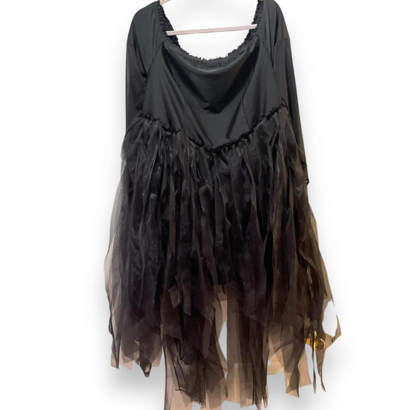 Torrid Plus Size 2 (2X) Gothic Fairy Princess Off Shoulder Hi Low Cosplay Dress - Picture 4 of 4